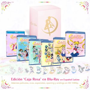sailor moon (blu ray) (caja rosa)